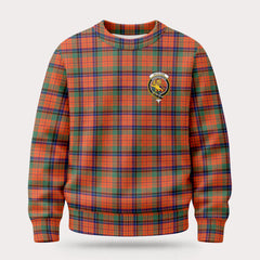Nicolson Ancient Tartan Crest Sweater