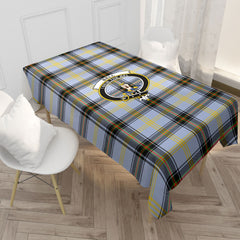 Bell of the Borders Tartan Crest Tablecloth