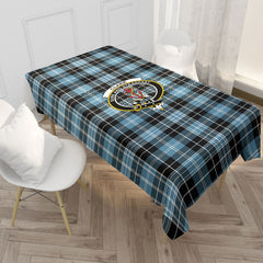 Clark Ancient Tartan Crest Tablecloth