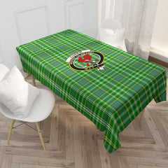Currie Tartan Crest Tablecloth