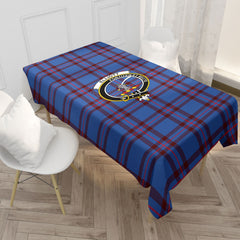 Elliott Modern Tartan Crest Tablecloth