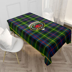 Farquharson Modern Tartan Crest Tablecloth