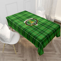 Galloway District Tartan Crest Tablecloth