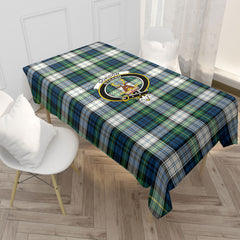 Gordon Dress Ancient Tartan Crest Tablecloth