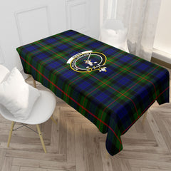 Gunn Modern Tartan Crest Tablecloth