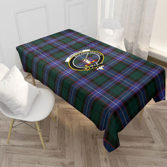Guthrie Modern Tartan Crest Tablecloth