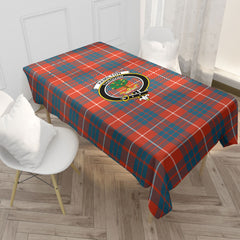 Hamilton Ancient Tartan Crest Tablecloth