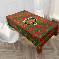 Hay Ancient Tartan Crest Tablecloth