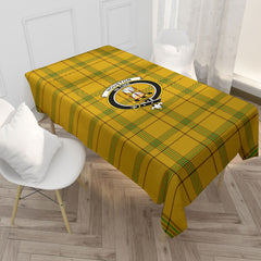 Houston Tartan Crest Tablecloth