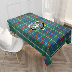 Inglis Ancient Tartan Crest Tablecloth