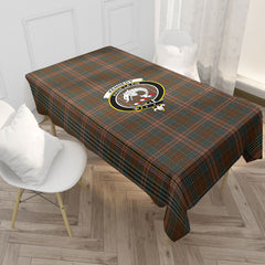 Kennedy Weathered Tartan Crest Tablecloth