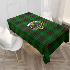 Kinloch Tartan Crest Tablecloth