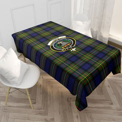 Laws Tartan Crest Tablecloth