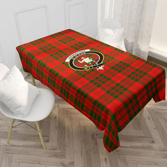 Livingstone Tartan Crest Tablecloth