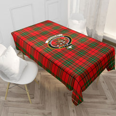 MacAulay Modern Tartan Crest Tablecloth