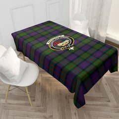 MacDonald Tartan Crest Tablecloth