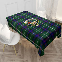 MacDonald of the Isles Hunting Modern Tartan Crest Tablecloth