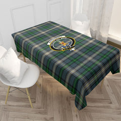 MacDowall Tartan Crest Tablecloth
