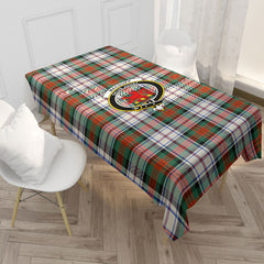 MacDuff Dress Ancient Tartan Crest Tablecloth
