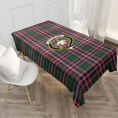 MacFarlane Hunting Modern Tartan Crest Tablecloth