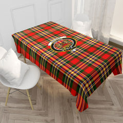 MacGill Modern Tartan Crest Tablecloth