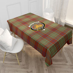 MacGillivray Hunting Ancient Tartan Crest Tablecloth
