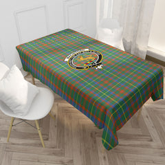MacIntosh Hunting Ancient Tartan Crest Tablecloth