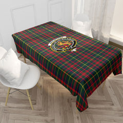 MacIntosh Hunting Modern Tartan Crest Tablecloth