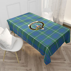 MacIntyre Hunting Ancient Tartan Crest Tablecloth