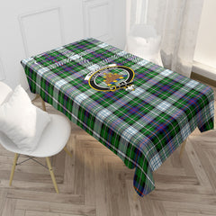 MacKenzie Dress Modern Tartan Crest Tablecloth