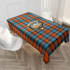 MacLachlan Ancient Tartan Crest Tablecloth