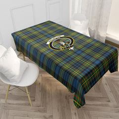 MacLellan Ancient Tartan Crest Tablecloth