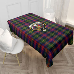 MacLennan Modern Tartan Crest Tablecloth