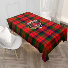 MacNaughton Modern Tartan Crest Tablecloth
