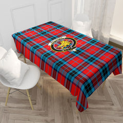 MacTavish Modern Tartan Crest Tablecloth