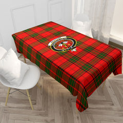 Maxtone Tartan Crest Tablecloth