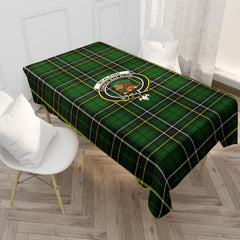 McAlpine Modern Tartan Crest Tablecloth