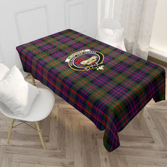McDonald Modern Tartan Crest Tablecloth