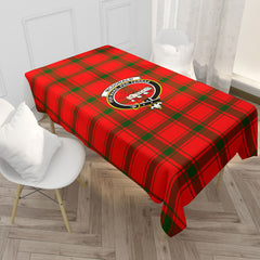 McDonald of Sleat Tartan Crest Tablecloth