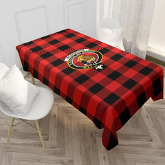 McGregor Rob Roy Modern Tartan Crest Tablecloth
