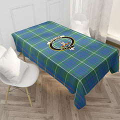 McIntyre Hunting Ancient Tartan Crest Tablecloth
