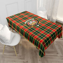 McLachlan Hunting Modern Tartan Crest Tablecloth