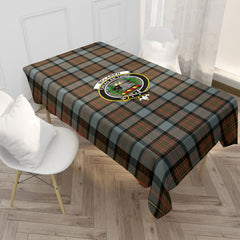 McLaren Weathered Tartan Crest Tablecloth