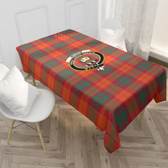 McNab Ancient Tartan Crest Tablecloth