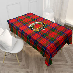 McNicol (of Scorrybreac) Tartan Crest Tablecloth