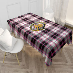 McPherson Hunting Modern Tartan Crest Tablecloth