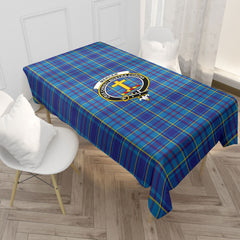 Mercer Modern Tartan Crest Tablecloth