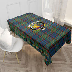 Nicolson Hunting Ancient Tartan Crest Tablecloth