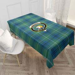 Oliphant Ancient Tartan Crest Tablecloth