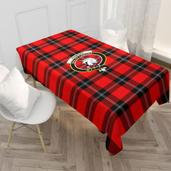 Ramsay Modern Tartan Crest Tablecloth